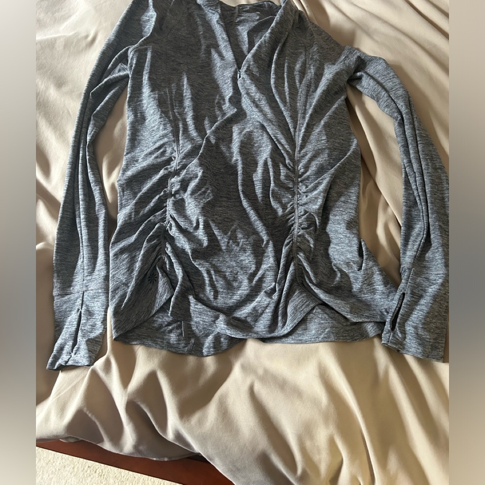 Athleta Pacifica UPF Quarter Zip Top